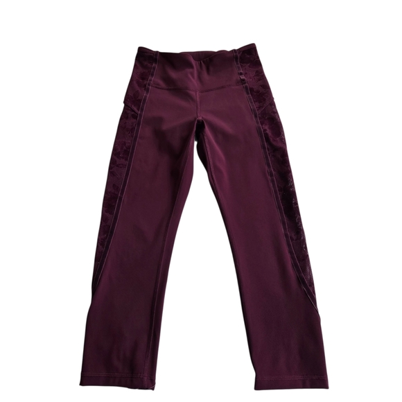 lululemon athletica Womens Plum Leggings - Picture 1 of 8